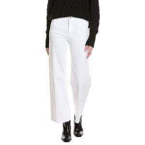 Frame Denim Womens  Le Slim Palazzo Pant, White